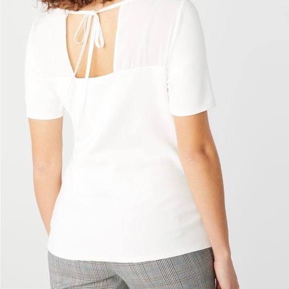 RW & CO. White blouse size S - Picture 3 of 9